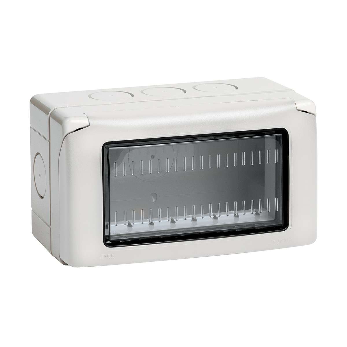 Idrobox-behuizing met IP55 in grijs, 4 modules - Voor Classia en Light Now met referentie 27504 van het merk BTICINO