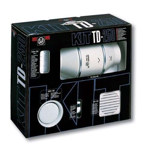 TD-MIXVENT TD-160/100N Extractiekit met referentie 5211225700 van het merk SOLER & PALAU