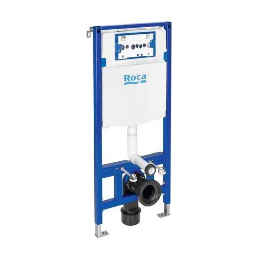 Frame met dubbele spoelbak voor hangend toilet Roca WC One met referentie A890070020 van het merk ROCA