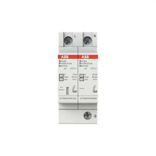 Overspanningsbeveiliging OVR T2-T3 1N 20-275 P QS met referentie 2CTB803972R1200 van het merk ABB