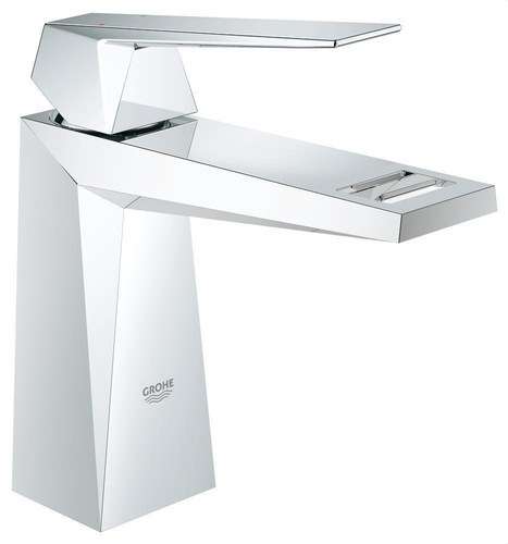 Eengreeps wastafelkraan 1/2" maat M Allure Brilliant chroom met referentie 24342000 van het merk GROHE