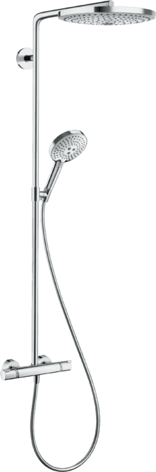 Thermostatisch doucheset Raindance Select S Showerpipe 300 met referentie 27133000 van het merk HANSGROHE
