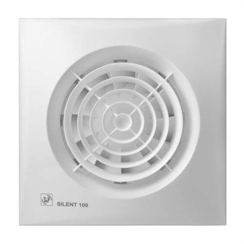 Badkamerafzuiger SILENT-100 CRZ (220-240V 50) RE met referentie 5210401500 van het merk SOLER & PALAU