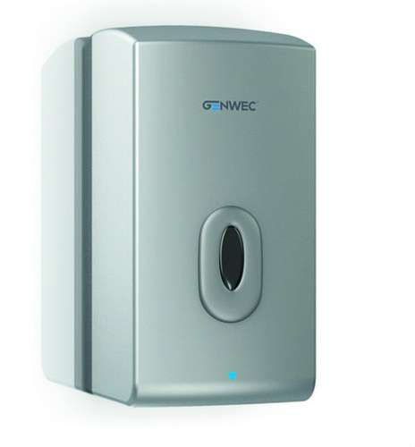 Automatische zeepdispenser van 1100ml ABS zilver met referentie GW04 14 01 04 van het merk GENWEC