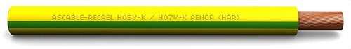 H07V-K CPR 10 geel-groen kabel - Rol van 100 meter met referentie 315620000363 van het merk RECAEL