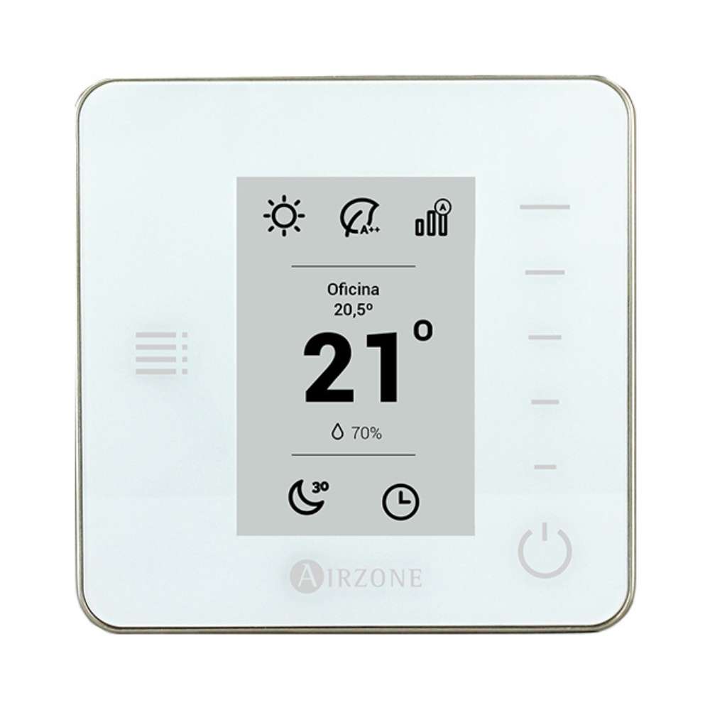 Monochroom radiothermostaat Airzone THINK wit met referentie AZCE6THINKRB van het merk AIRZONE
