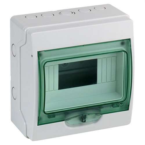 Minikoffer KAEDRA 1x8 modules 200x195x112mm met referentie 13978 van het merk SCHNEIDER ELECTRIC