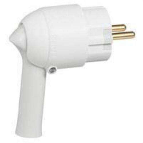 Stekker 2P+T 16A EXT WIT GSB met referentie 050175 van het merk LEGRAND