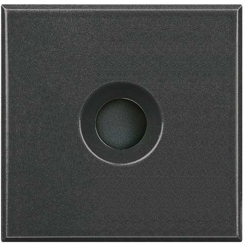 Kabeluitgang diameter 9mm van 2 modules antraciet Axolute met referentie HS4954 van het merk BTICINO
