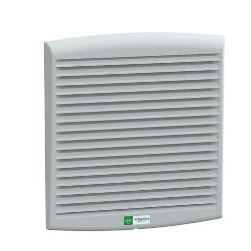 Ventilator met uitlaatrooster en G2-filter 300m3/u 230V IP54 ClimaSys met referentie NSYCVF300M230PF van het merk SCHNEIDER ELECTRIC