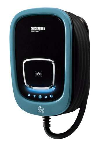 Driefasige elektrische auto-oplader met wifi Orbis VIARIS UNI 22kW Type 2 met referentie OB94U720HA1 van het merk ORBIS