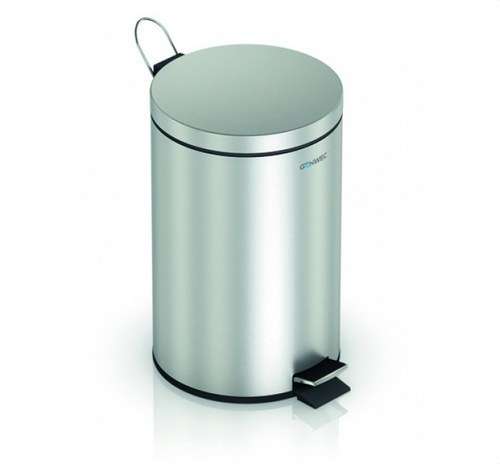 Prullenbak met pedaal 5L roestvrij staal satijnfinish met referentie GW06 02 04 01 van het merk GENWEC