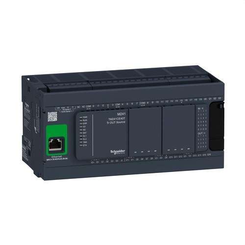 M241 40 ES Controller Transistor PNP Ethernet met referentie TM241CE40T van het merk SCHNEIDER ELECTRIC