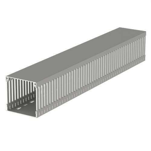 Grijze kabelgoot U23X 80x80mm met referentie 80.80.77 van het merk UNEX