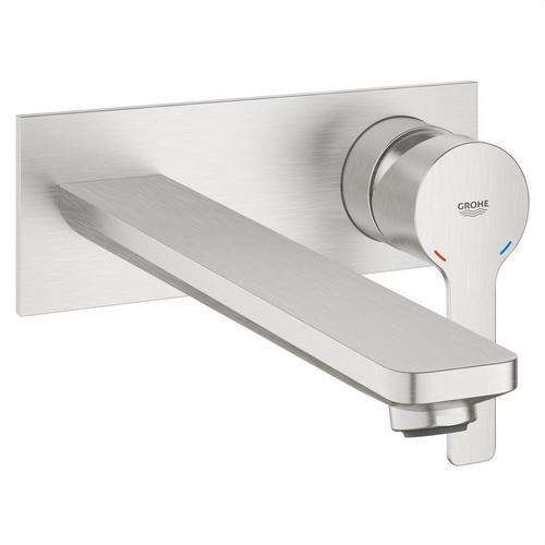 Wandgemonteerde wastafelkraan eenhendel 1/2" maat L Lineare chroom met referentie 23444DC1 van het merk GROHE