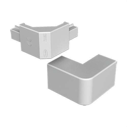 Grijze buitenhoek 40x40mm U24X met referentie 73270-04 van het merk UNEX