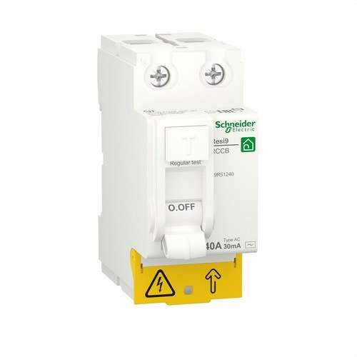Differentieel RESI9 2P 40A 30mA Klasse AC met referentie R9R51240 van het merk SCHNEIDER ELECTRIC