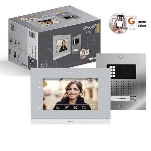 1-lijns video kit met WiFi Golmar NX5110/ART 7W met referentie 12205119 van het merk GOLMAR