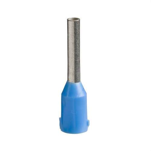 Geïsoleerde kabeluiteinde zonder isolatie 0,75mm2 blauw met referentie DZ5CE007 van het merk SCHNEIDER ELECTRIC