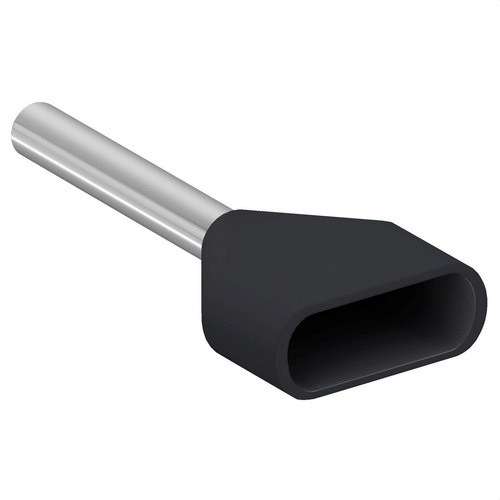 Dubbel geïsoleerde kabelterminal 1,5mm2 zwart met referentie AZ5DE015 van het merk SCHNEIDER ELECTRIC