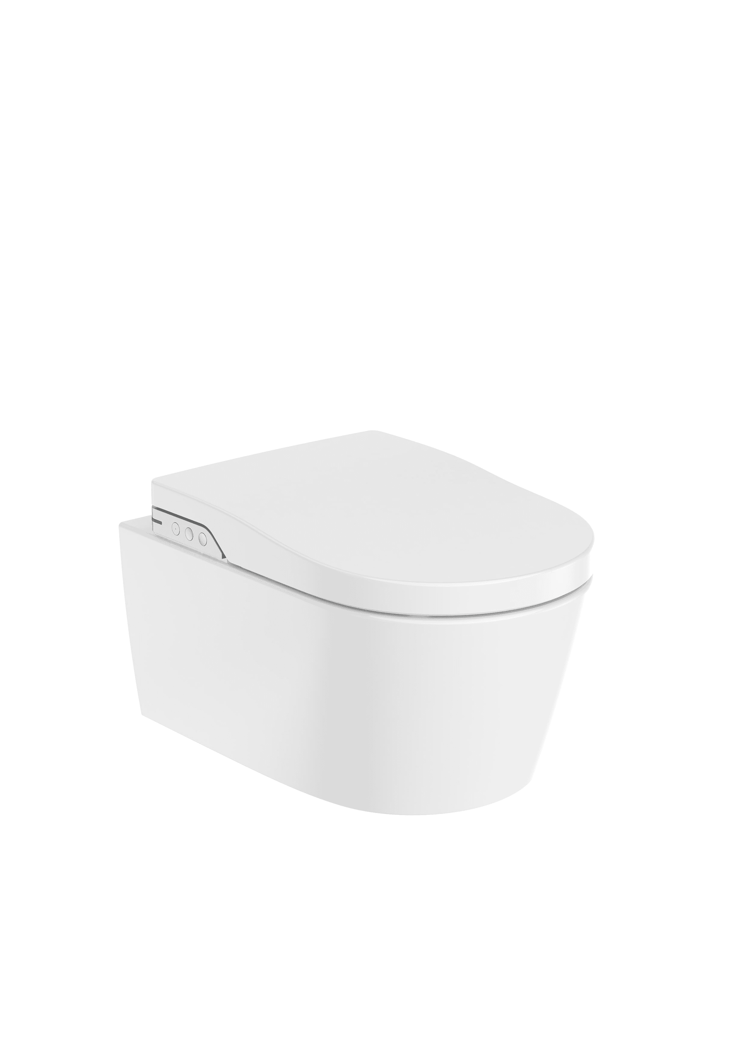 Slimline intelligent toilet In-Wash® Inspira hangend Roca Rimless met referentie A803060001 van het merk ROCA