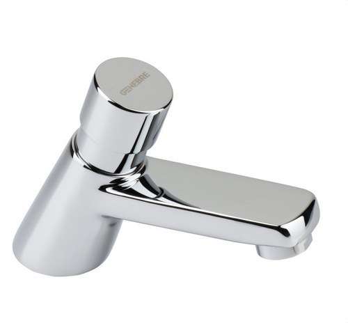 Tijdkraan voor wastafel met drukknop 1/2" chroom met referentie 1036 04 van het merk GENEBRE