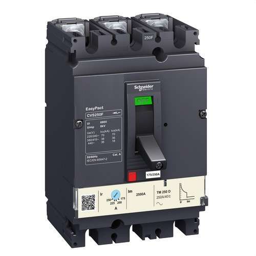 Easypact CVS250F TM250D Circuit Breaker 3P/3R with reference LV525333 from the brand SCHNEIDER ELECTRIC