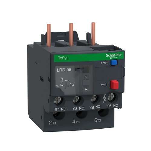 Thermisch relais 2,5-4A met referentie LRD08 van het merk SCHNEIDER ELECTRIC