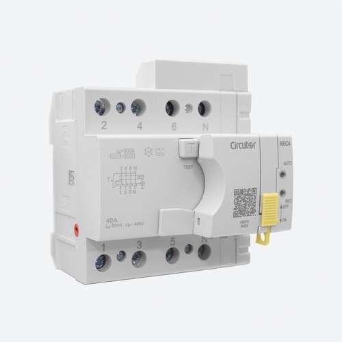 Zelfherstellende differentieel REC4 4P 63A 300mA met referentie P26F33. van het merk CIRCUTOR