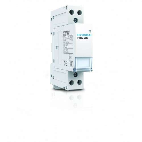 Modulaire contactor 25A 4NO+0NC 230V AC met referentie HIC25-40NSX230 van het merk HYUNDAI