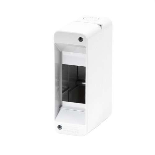Opbouw verdeelkast zonder deur 2 modules met referentie GW40022 van het merk GEWISS
