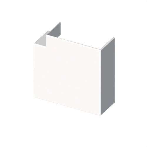 Witte platte hoek 20x30mm U24X met referentie 78243-2 van het merk UNEX