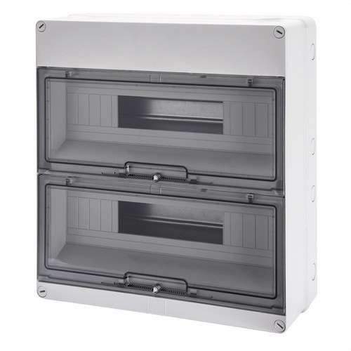 Opbouw verdeelkast waterdicht 36 modules (18x2) met referentie GW40009 van het merk GEWISS