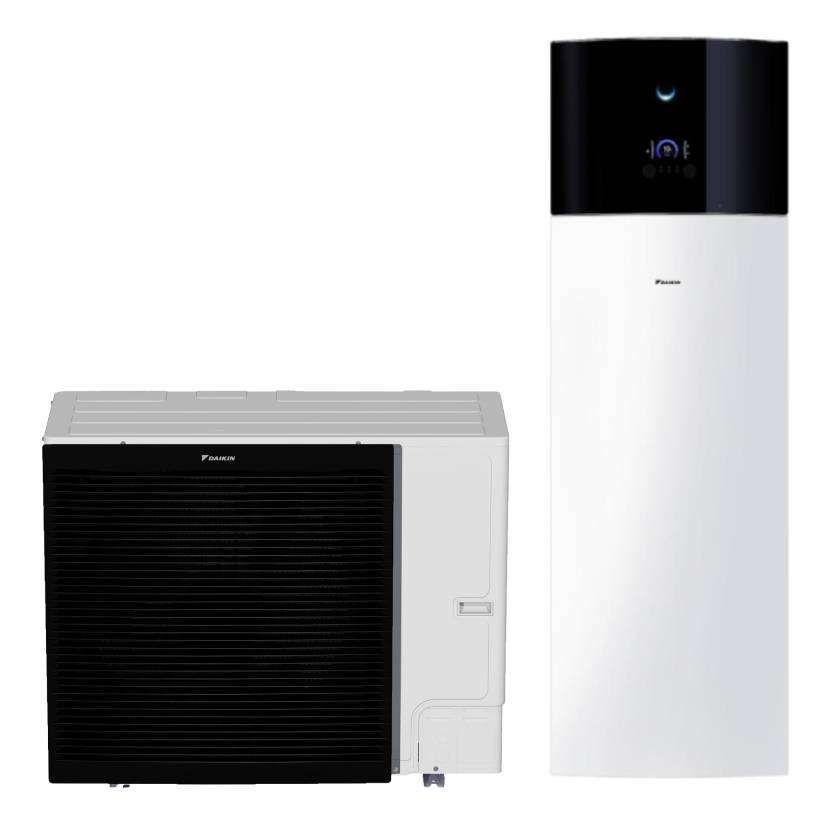 Daikin Altherma 3 Bibloc Aerothermisch Systeem Set 16 kW 230 liter met referentie EBVX16S23D6VERLA16DV37 van het merk DAIKIN