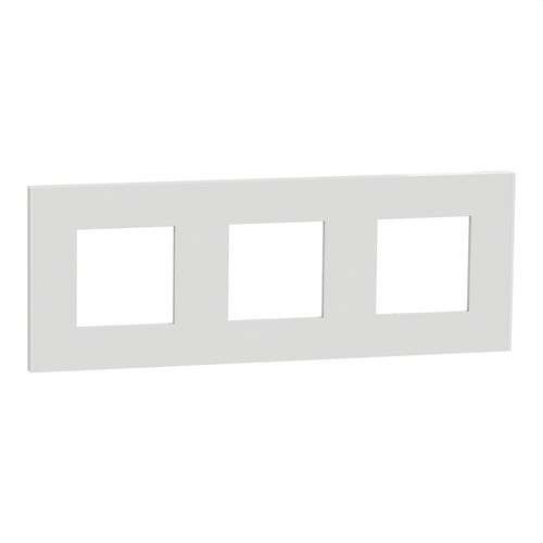 Wit frame met 3 elementen New Unica Deco met referentie NU600618 van het merk SCHNEIDER ELECTRIC