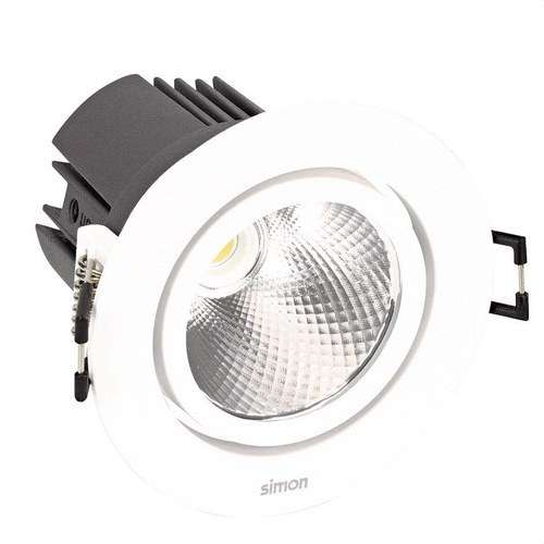 Downlight LED 703.23 Zwenkbaar Rond 3000K SPOT DALI wit met referentie 70323330-283 van het merk SIMON