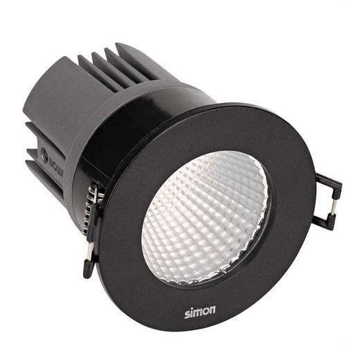 Downlight LED 703.25 3000K WIDE FLOOD IP65 DALI zwart met referentie 70325338-483 van het merk SIMON
