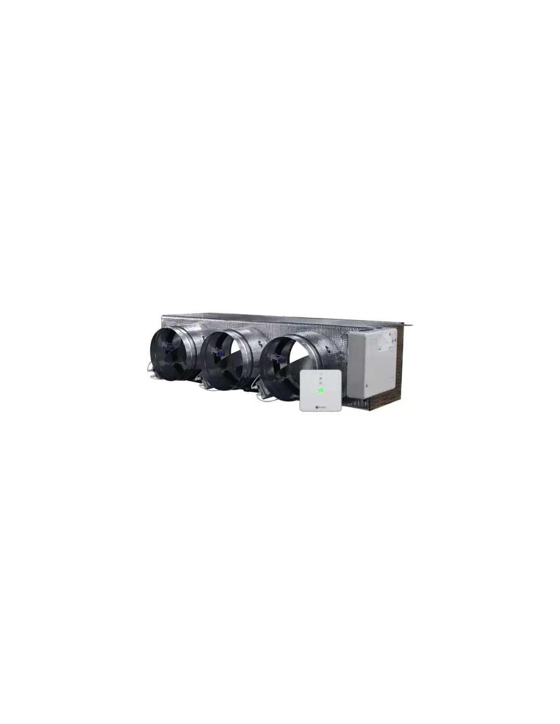Gemotoriseerde plenum Airzone Easyzone 25 Wi-Fi Medium AZC25GREBS04S3 voor Gree – 3 uitgangen Ø200 mm (middelgrote capaciteit) met referentie AZC25GREBS04S3 van het merk AIRZONE