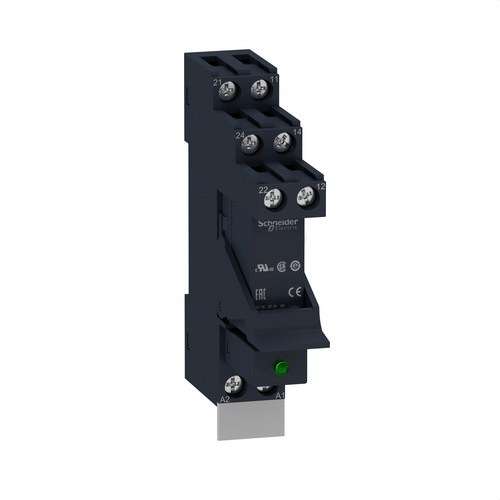 Relais RSB en sokkel 2 NO/NC 8A 230V AC met varistor met referentie RSB2A080P7PV van het merk SCHNEIDER ELECTRIC