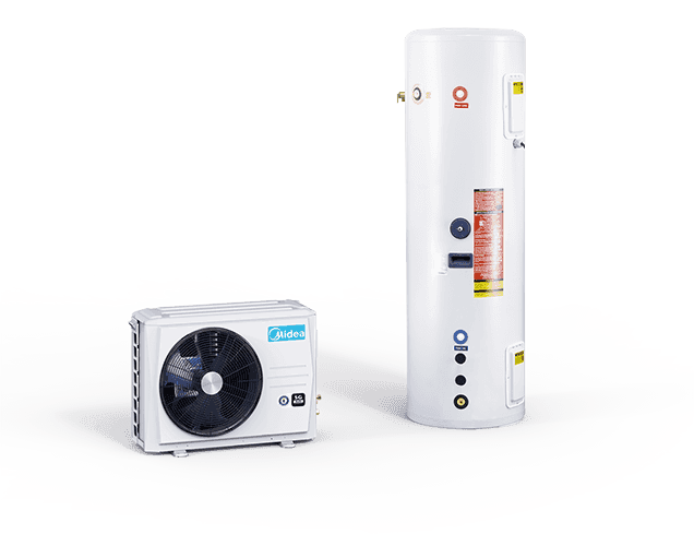 Warmtepomp voor sanitair warm water Midea Combo Split 300 liter met referentie COMBOSPLIT300 van het merk MIDEA