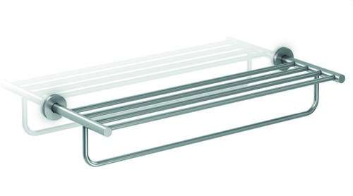 Handdoekrek plank inox 304 "Gerunda Series" met referentie GW05 12 04 01 van het merk GENWEC
