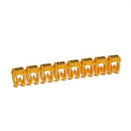 Etiket voor bekabeling CAB 3 - Letter S tot 1,5mm2 met referentie 038318 van het merk LEGRAND