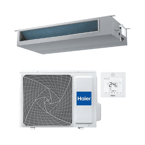 Airconditioner met kanaal en wifi Haier 5,0 kW 18000 BTU met referentie HAEAD50S2SM9FA(H)1U50S2SJ2FA-2 van het merk HAIER