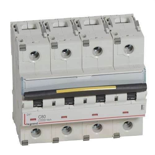 Magnetothermisch DX3 4 Polen 80A met referentie 409362 van het merk LEGRAND