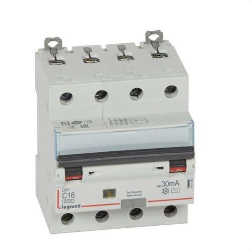 DX3 differentieel magnetothermisch 4P 30mA C16 met referentie 411186 van het merk LEGRAND