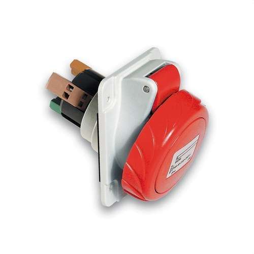 Inbouwbasis 32A 3P+N+TT 380-415V IP67 met referentie PKY32F735 van het merk SCHNEIDER ELECTRIC