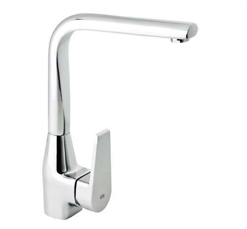 Eengreeps keukenkraan KLIP chroom met referentie 64201 16 45 66 van het merk GENEBRE
