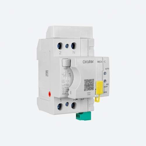 Differentiëlschakelaar met automatische reset Circutor REC4-C 2P 63 30 met referentie P27A23. van het merk CIRCUTOR