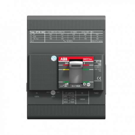 ABB Tmax XT4S 250 Molded Case Circuit Breaker Ekip I 250A 4P Fixed with reference 1SDA068500R1 from the brand ABB