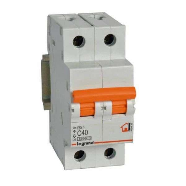 Magnetische automaat RX³ - 2P - 230/400V~ - 40A - curve C met referentie 419939 van het merk LEGRAND